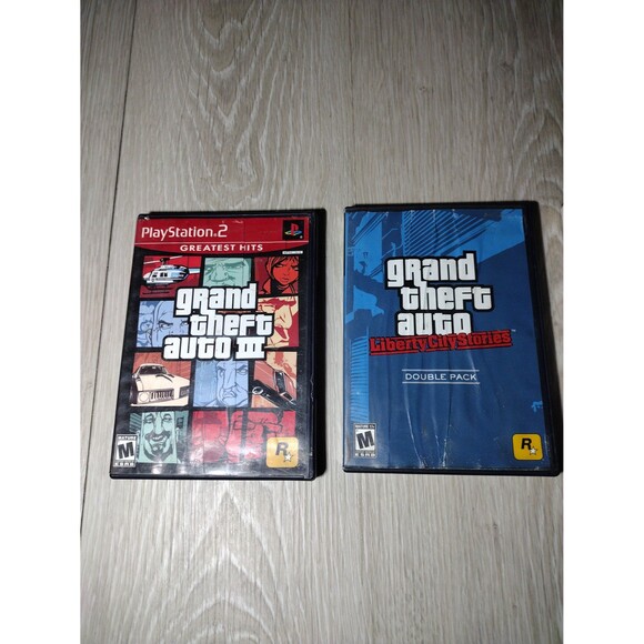 Grand Theft Auto - 3 Game Bundle - PS2 - Picture 3 of 6
